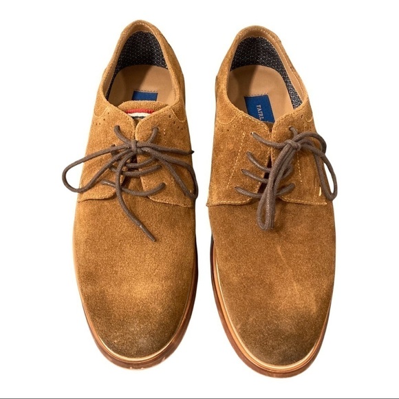 Fairlane mens sz 9 brown suede derby Oxford shoes main image 14